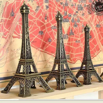 1 tükk Pariisi Torni Torni Kääbus Kodu Sisustamiseks Teenetemärgi Kingitus Metallist Mudel Koju Ehted Teenetemärgi