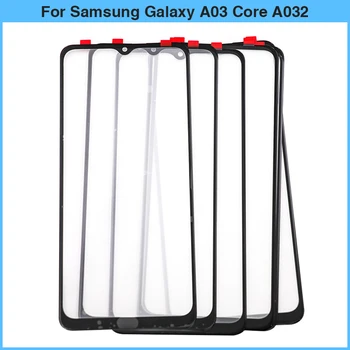 10tk Samsung Galaxy A03 Core A032 Puutetundlik LCD Välimiste Klaasist Paneel, Objektiiv A03 Core Puutetundlik Klaas Kaas OCA Replac