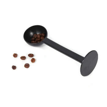 2 In 1 Kohvi Lusikas 10g Standard mõõtelusikas Kahesuguse kasutusega Bean Kühvel Pulber Vajutage Kühvel, Kohvi Masin, Tarvikud, Köök Tööriistad