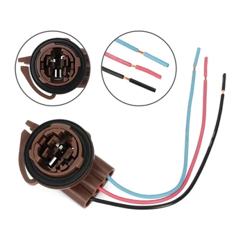 2x Universaalne Bulb Socket Piduri suunatule Rakmed Wire Plug Connector 3157 4157 3155 3357 3457 3757 4057 4157 3157A 3157N