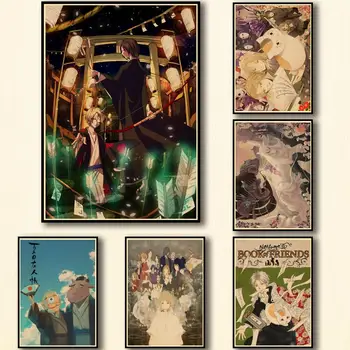 34 Kujunduse Anime Natsume Raamat Sõbrad Kraftpaper Plakat Natsume Yuujinchou Kunsti Väljamõeldud Seina Kleebis Kohvi Maja Baar