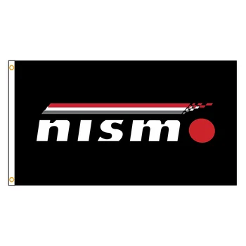 90x150cm Nismo Lipu Polüester Trükitud Super Racing GT Auto Banner Kaunistamiseks