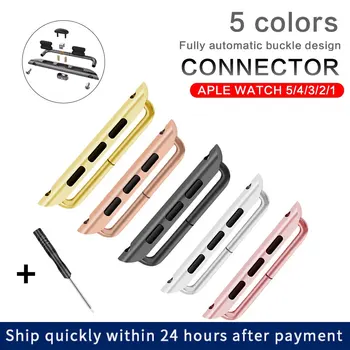 Adapter connector Apple Watch band Seeria Ultra 8 7 6 SE 5 3 iwatch rihm 45mm 41mm 44mm 40mm Roostevabast Terasest pannal adapter