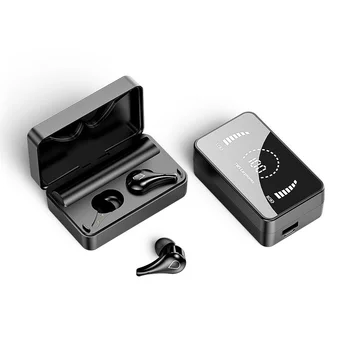H3S TWS Bluetooth Kõrvaklapid Traadita Headphons Stereo Earbuds Veekindel Sport Kõrvaklapid Digitaalne Ekraan Laadimine Karp Koos Mic