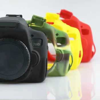 Kaamera Pehme Silikoon Kummist Protector Naha puhul Canon Eos Rebel T6i 750D T7i 800D T8i 850D T5i 700D T4i 650D