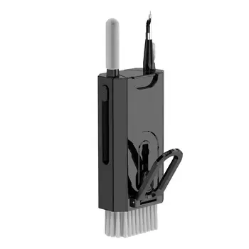 Kõrvaklappide Cleaning Tool Kit 8 In 1 Universal Mobiiltelefoni Puhastus Pliiatsi Pihusti Ja Pintsel Sülearvuti Puhastamine Pese Töövahendid