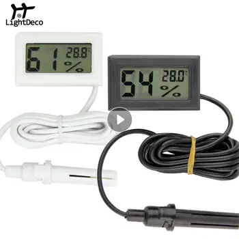 Mini Digitaalne LCD Termomeeter Hygrometer Temperatuuri-Niiskuse Mõõtja Anduri Sond Siseruumides Handig Temperatuuri Andur Tööriist, Vahend