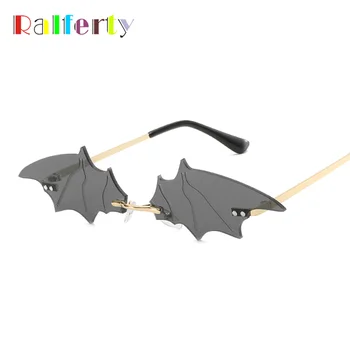 Ralferty Batwing Päikeseprillid Gooti Vintage Halloween Ööklubi Partei Prillid 2020 Ainulaadne Lahe Pvt-Kujuline Tooni lunette de sol