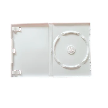 Single Disc box Wii Mängu Plaadi Pakendi Karp DVD Plaadi Ladustamise Kasti PP Plastist Ladustamise Kasti Valge