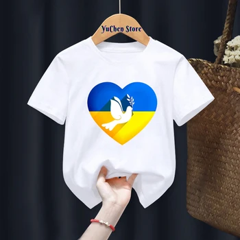 Uus Armas Ukraina T-Särk Ukraina Armastus T-Särk Harajuku Lapsed Tshirt Tee Vähe Unisex Poisid Tüdrukud Top Lühike Varrukas T-Särgid