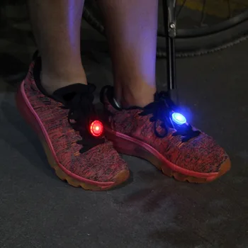 Väljas LED-Mini Vilkuvad Lambid Kinga Clip Light Öö Töötab Tõrvik Jalgsi Ohutus Hoiatus Valguse Lamp Kingad/Kotid/Bike