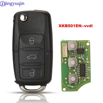 Xhorse jingyuqin XKB501EN V-W B5 Tüüp 3 Nööpi Traadiga Universal Remote Key X001-01 VVDI Peamine Vahend