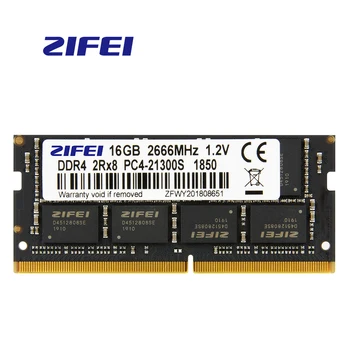 ZIFEI ram DDR4 8GB 16GB, 32GB 2133MHz 2400MHz 2666MHz 3200MHz 260Pin SO-DIMM Sülearvuti mälu